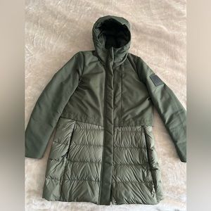 Adidas mixed media coat